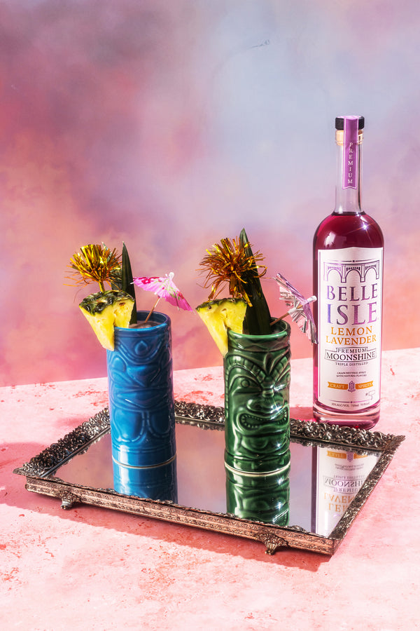 Flower Power Colada - Belle Isle Lemon Lavender cocktail recipe - Belle ...