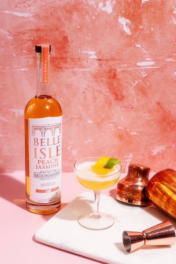 Daiquiri By Daylight - Belle Isle Peach Jasmine cocktail recipe - Belle Isle Moonshine