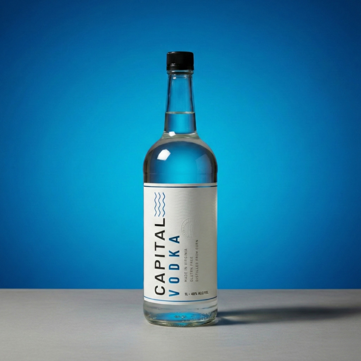 Capital Vodka 1L Gluten Free Corn Vodka Made in Richmond Virginia