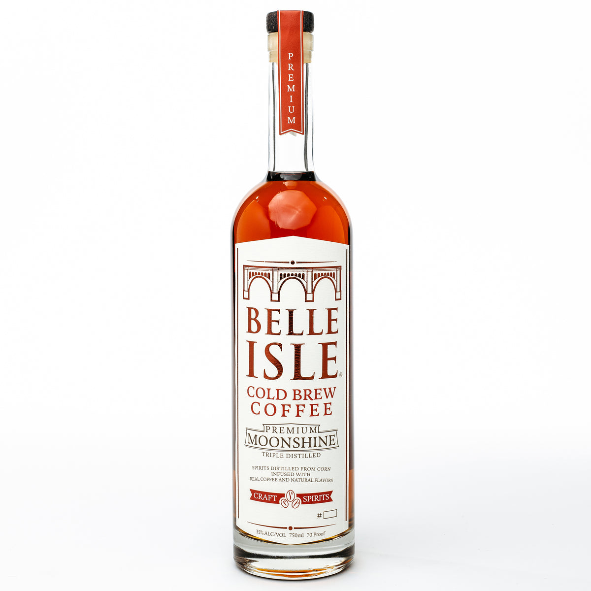 Belle Isle Cold Brew Coffee Moonshine 750ml