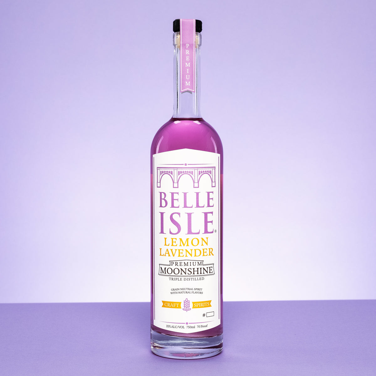 Belle Isle Lemon Lavender Moonshine 750ml