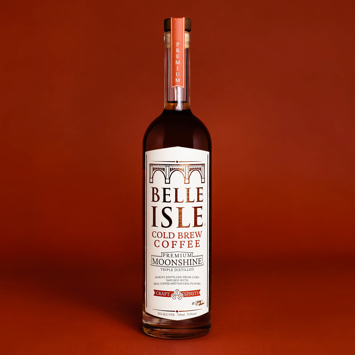 Belle Isle Cold Brew Coffee Moonshine 750ml