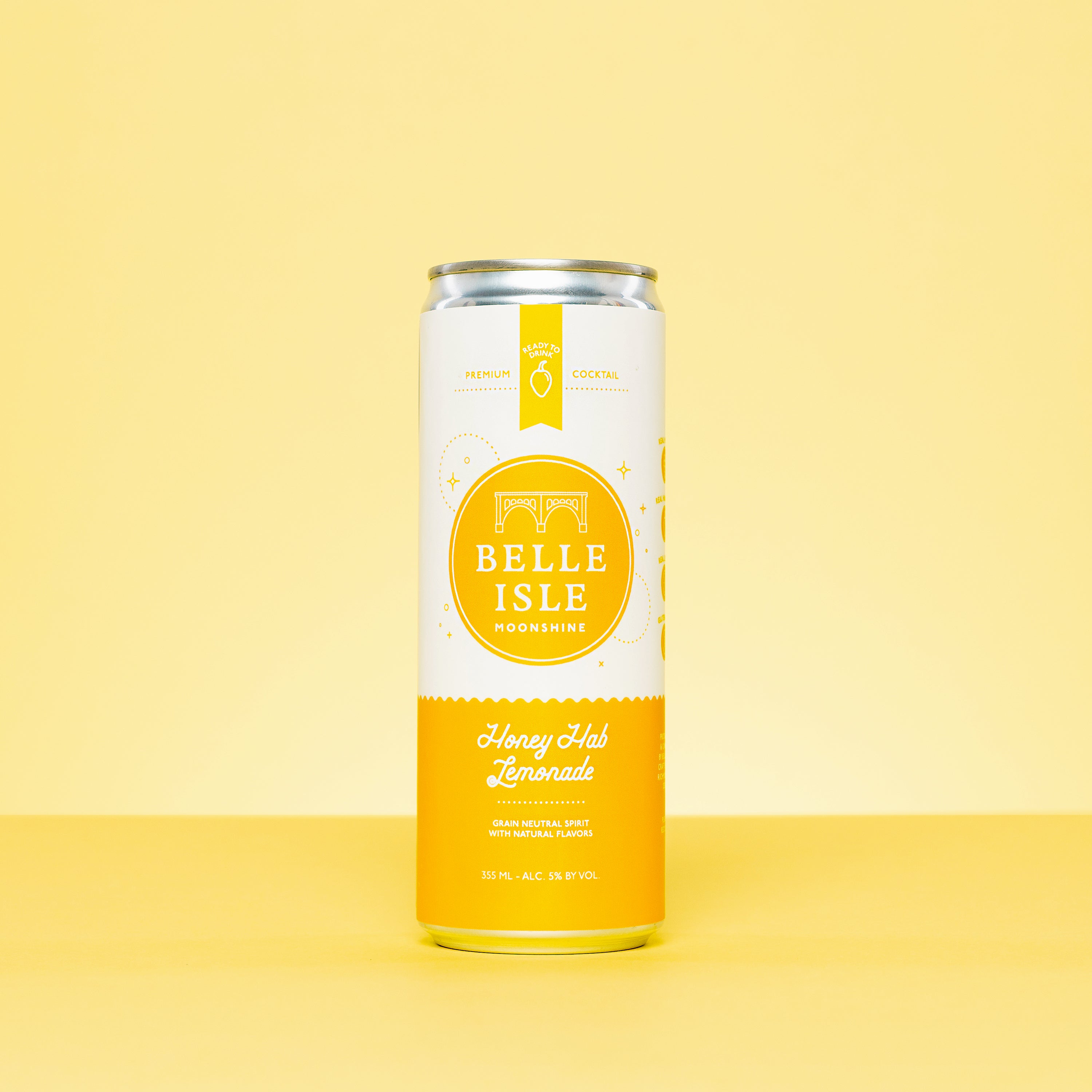4-Pack) Honey Hab Lemonade - Belle Isle Moonshine