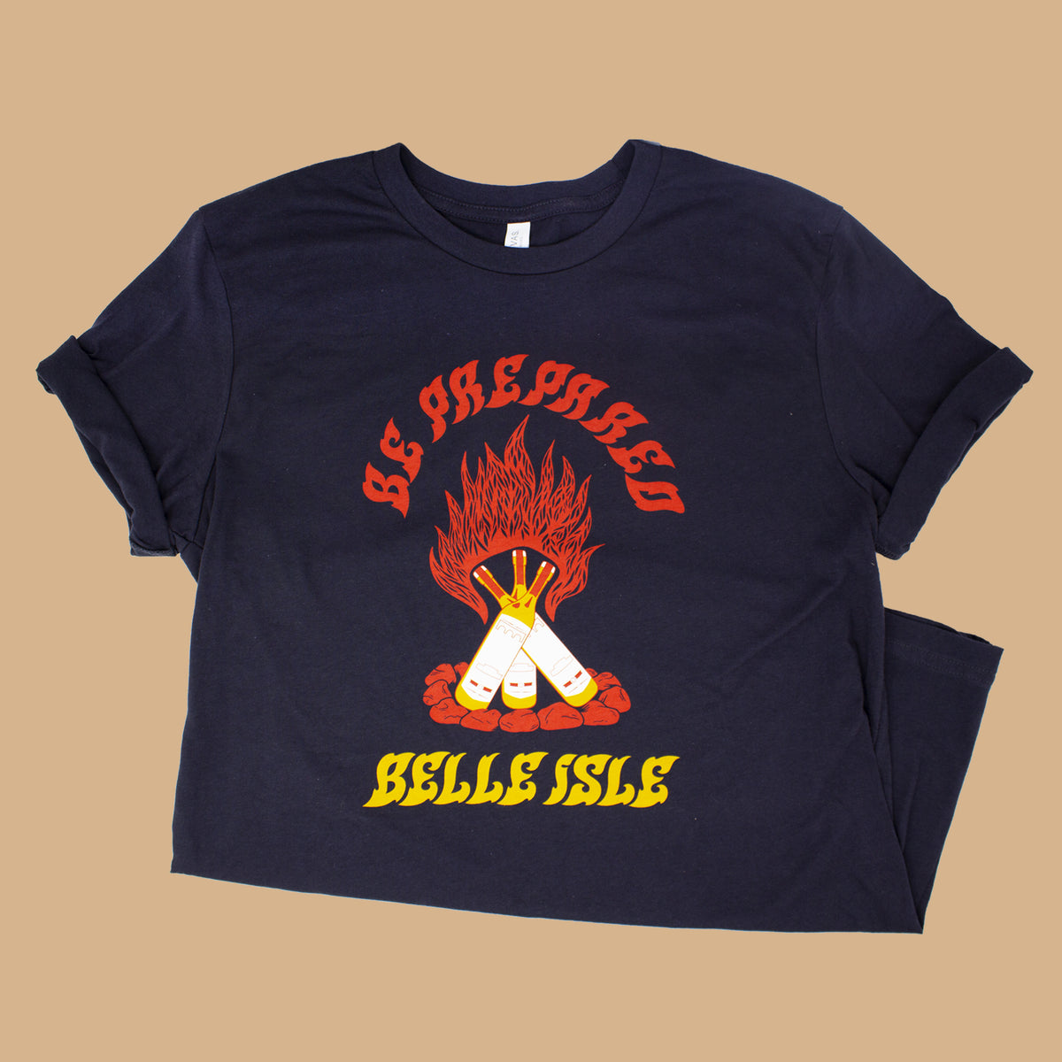 &quot;Be Prepared&quot; Campfire Tee